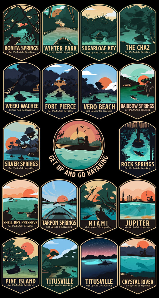 Timeless Decal and Get Up and Go Kayaking