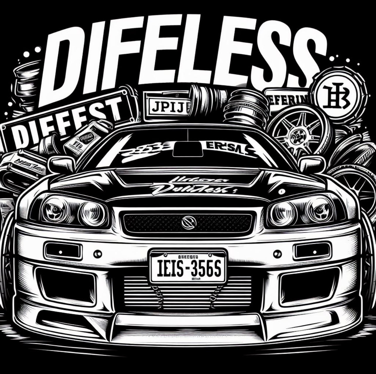 Timeless Tim Sticker Sticker – Timeless Decals