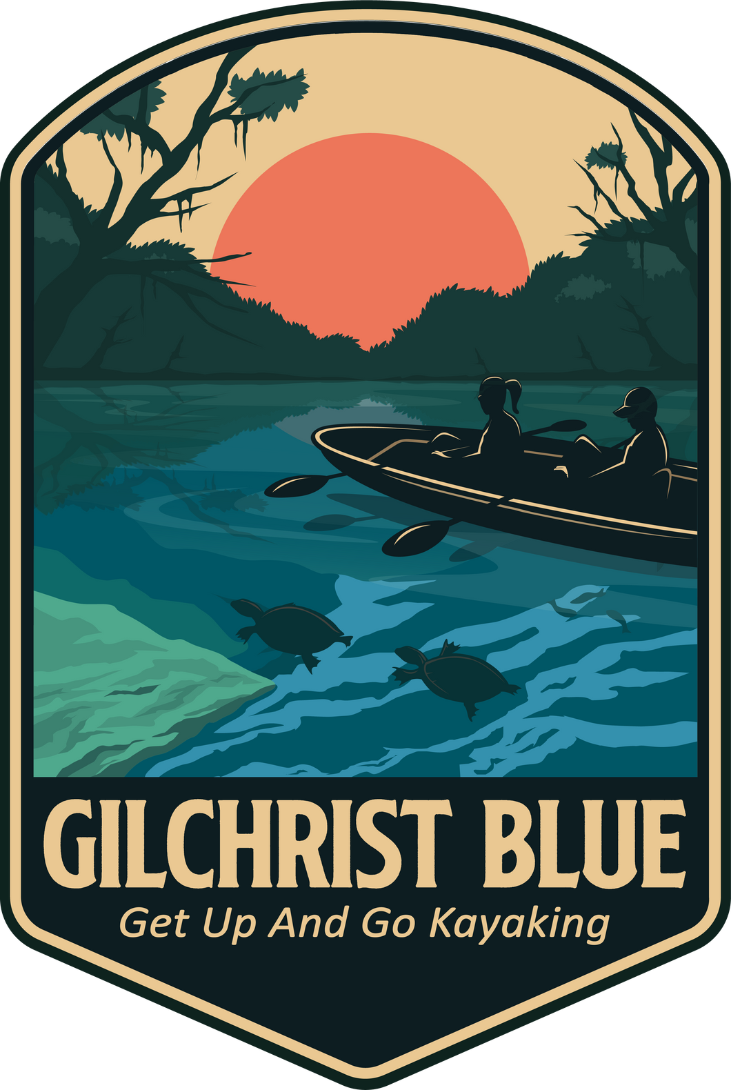 Get Up and Go Kayaking Gilchrist Blue