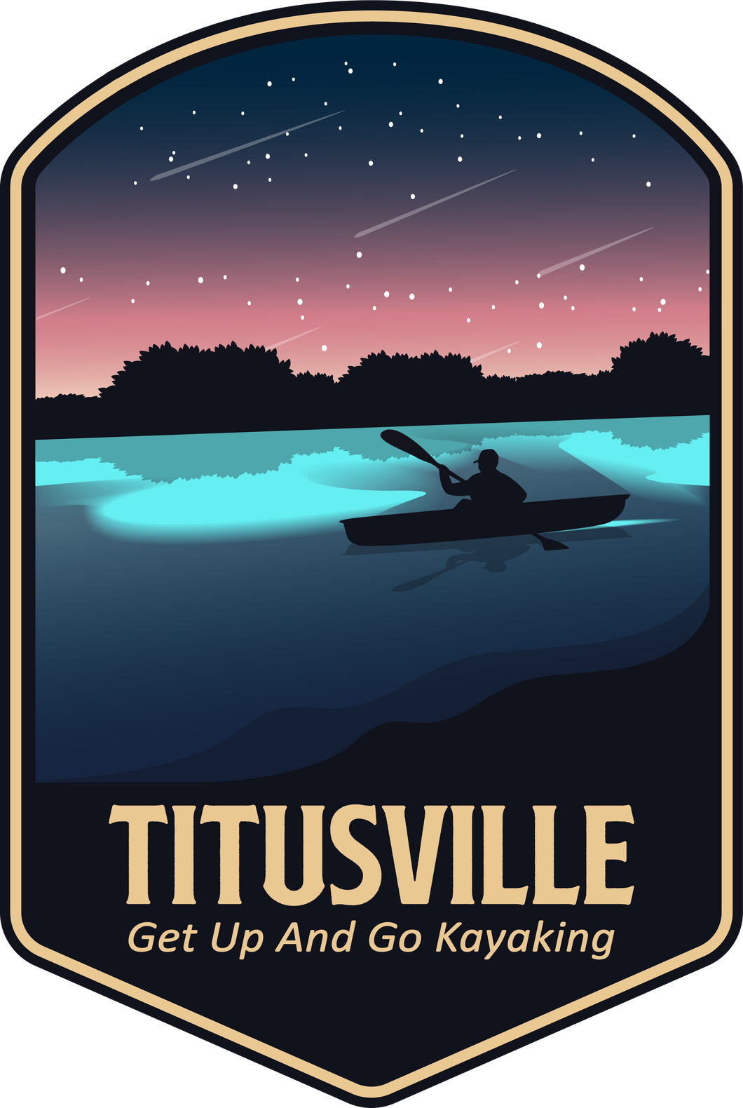 Get Up and Go Kayaking Titusville (Night Time)